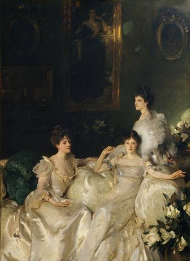 The Wyndham Sisters ca. 1899   by John Singer Sargent   1856-1925  The Metropolitan Museum of Art  New York  NY 27.67